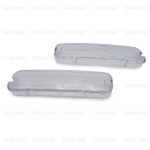 ฝาไฟในกันชน ข้างซ้าย+ขวา 2 ชิ้น สีขาว สำหรับ Isuzu DECA GXZ FXZ 270 320 Truck ปี 1993-2010